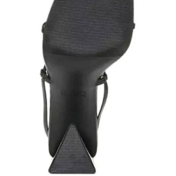 BAR III Womens Black Wrapping Ankle Tie Auroraa 4" Heel Thong Sandals-8M - Picture 3 of 12